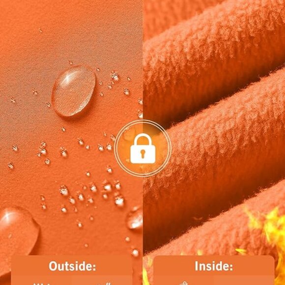 BALEAF Women's Thermal Softshell Sports Jacket Size L - Picture 5 of 5